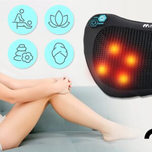 MASAŻER PODUSZKA MASUJĄCA SHIATSU DO PLECÓW KARKU NÓG CIAŁA GRZEJĄCY